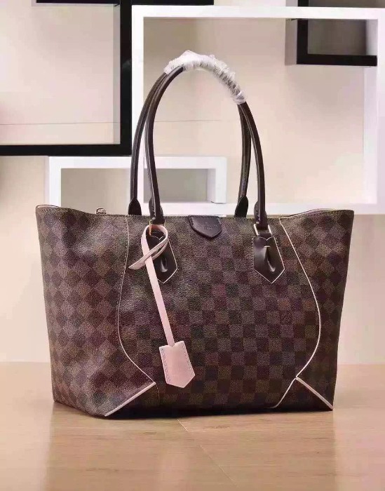 Louis Vuitton Damier Canvas Caissa MM Tote Bag - Yoogi's Closet