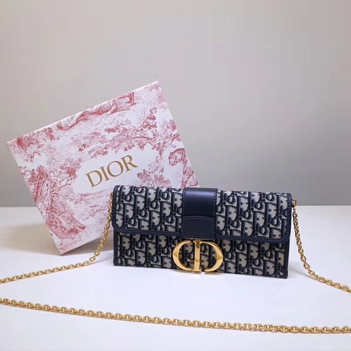 Christian Dior 30 Montaigne jacquard canvas clutch Bag-CD50081 [CD50081 ...