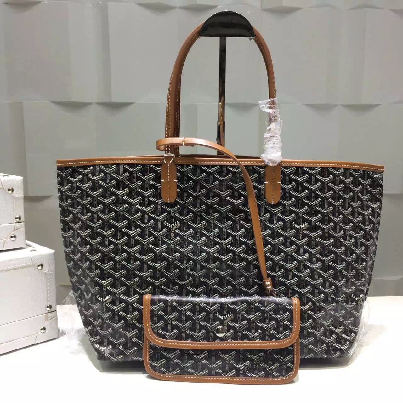 Goyard saint louis shoping bag in Brown-GY50004 [GY50010] - $81.00USD ...