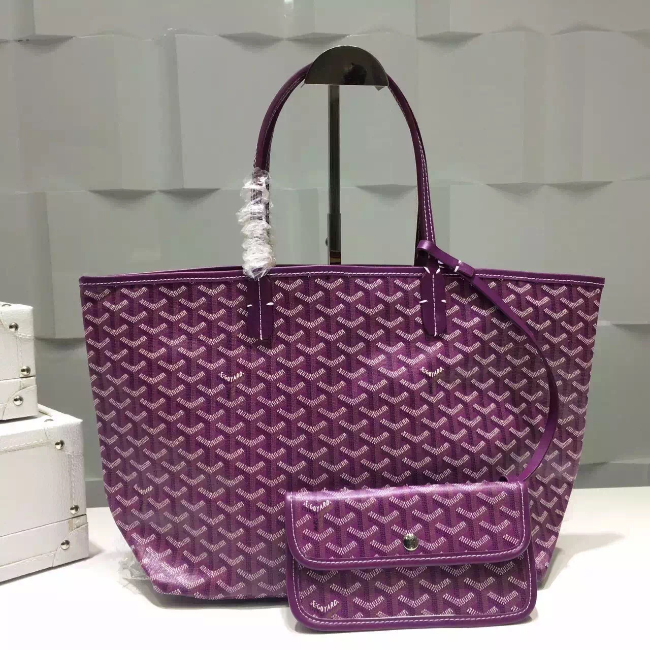 Goyard saint louis shoping bag in purple-GY50016 [GY50016] - $81.00USD ...