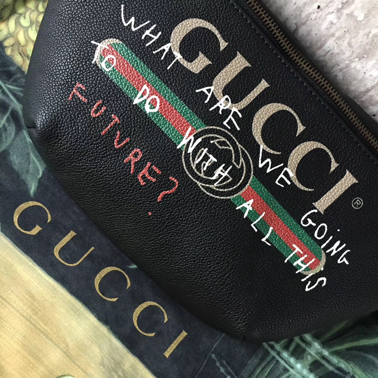 Gucci Coco Capitán logo belt bag-493869-GU50473 [GU50473] - $138.00USD ...