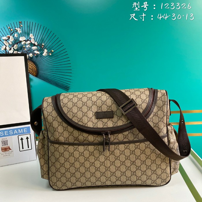 Gucci GG Supreme diaper bag-123326-GU51123 [GU51123] - $133.00USD ...