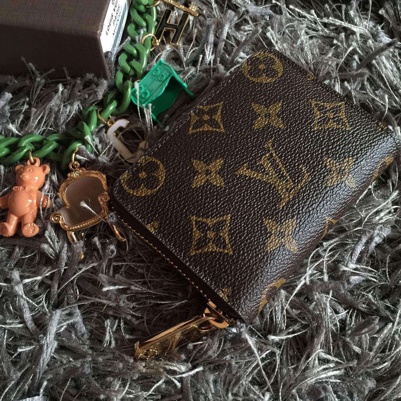 Louis vuitton monogram canvas Wallet-LV50205-M60067