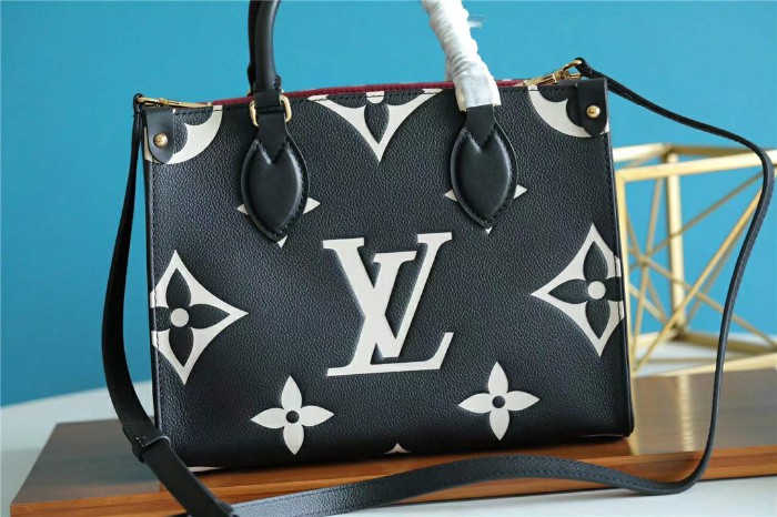 Louis Vuitton calf leather OnTheGo PM bag-M45659-LV51764 [LV51764 ...
